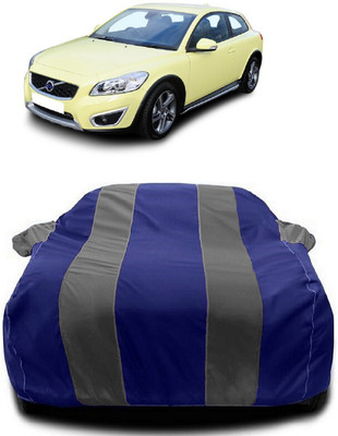 Autoprime Car Cover For Volvo C30 1.6d D2 (With Mirror Pockets)(Grey, Blue)