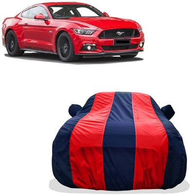 Tricway Car Cover For Ford Mustang (With Mirror Pockets)(Red)