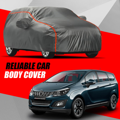 S Shine Max Car Cover For Mahindra Marazzo (With Mirror Pockets)(Multicolor)