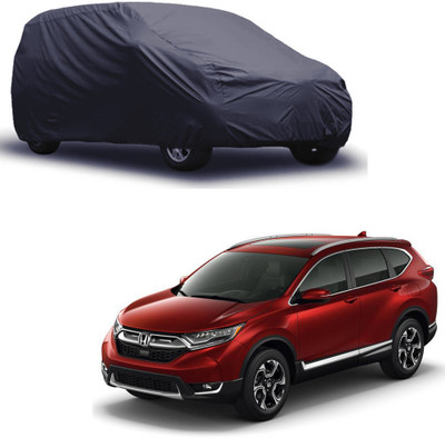 ROYAL AUTO MART Car Cover For Honda CR-V (Without Mirror Pockets)(Grey)