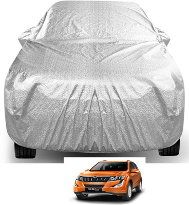 Auto Hub Car Cover For Mahindra XUV 500 (With Mirror Pockets)(Silver)