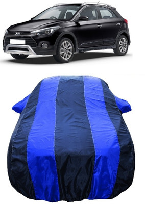 Wegather Car Cover For Hyundai i20 Active 1.2 SX with AVN (With Mirror Pockets)(Blue)