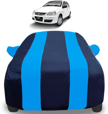Amanzo Car Cover For Tata Indigo CS (With Mirror Pockets)(Blue)