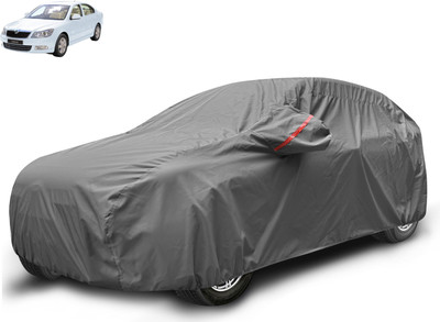 Auto Hub Car Cover For Skoda Laura (With Mirror Pockets)(Grey)