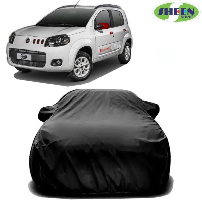 Sheen Car Cover For Fiat Uno (Without Mirror Pockets)(Black)