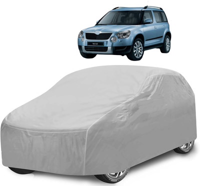 Caronix Car Cover For Skoda Yeti (With Mirror Pockets)(Silver)