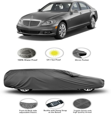 Genipap Car Cover For Mercedes Benz S300 (With Mirror Pockets)(Grey)