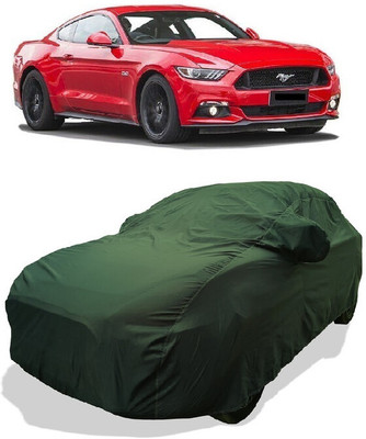 Coxtor Car Cover For Ford Mustang (With Mirror Pockets)(Green)