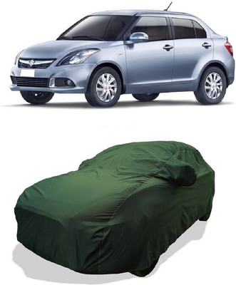 Coxtor Car Cover For Maruti Suzuki Swift Dzire LXI (With Mirror Pockets)(Green)