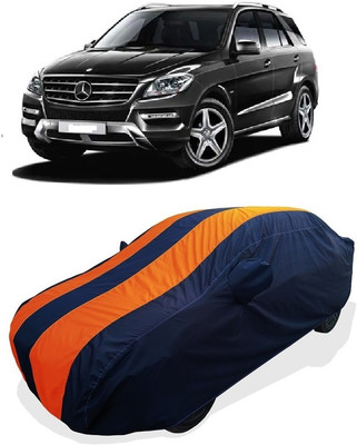 Coxtor Car Cover For Mercedes Benz ML350 (With Mirror Pockets)(Orange)