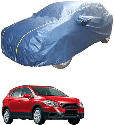 SS FOR YOUR SMART NEEDS Car Cover For Maruti S-Cross (With Mirror Pockets)(Blue)