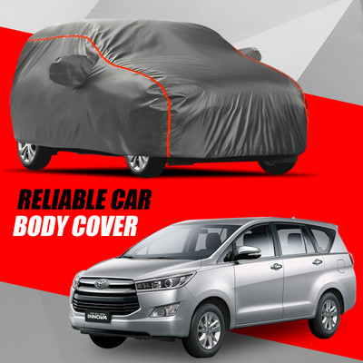 S Shine Max Car Cover For Toyota Innova (With Mirror Pockets)(Multicolor)