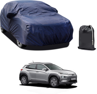 PAGORA Car Cover For Hyundai Kona Electric (With Mirror Pockets)(Blue)