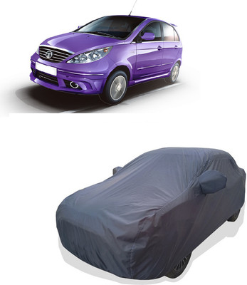 Tricway Car Cover For Tata Indica D90 (With Mirror Pockets)(Grey)