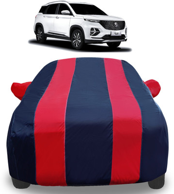 Auto Hub Car Cover For MG Hector Plus (With Mirror Pockets)(Red)