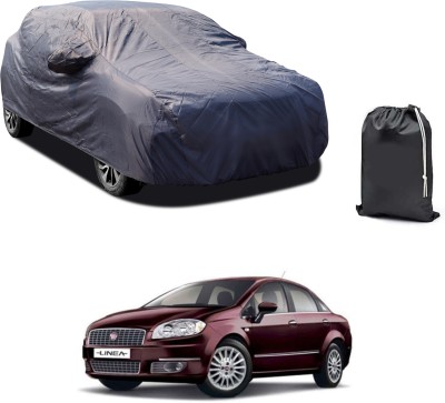 PAGORA Car Cover For Fiat Linea Classic (With Mirror Pockets)(Grey)