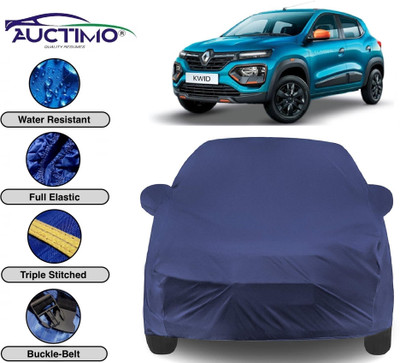 AUCTIMO Car Cover For Renault Kwid (With Mirror Pockets)(Multicolor)