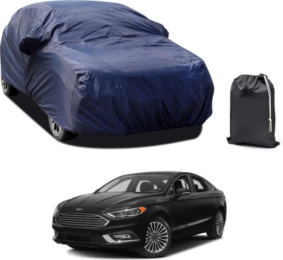 PAGORA Car Cover For Ford Fusion (With Mirror Pockets)(Blue)