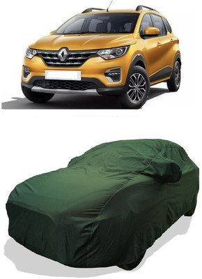 Coxtor Car Cover For Renault Triber RXL (With Mirror Pockets)(Green)