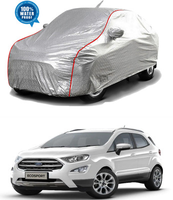 AUTOCAD Car Cover For Ford Ecosport (With Mirror Pockets)(Silver)