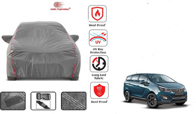Auto Oprema Car Cover For Mahindra Marazzo (With Mirror Pockets)(Grey)