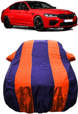 Wegather Car Cover For BMW M5 (With Mirror Pockets)(Orange)