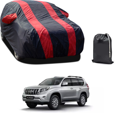 PAGORA Car Cover For Toyota Land Cruiser Prado VX L (With Mirror Pockets)(Red, For 2019, 2020, 2021, 2022, 2023 Models)