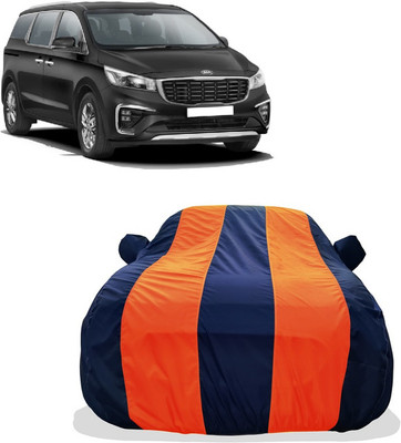 Tricway Car Cover For Kia Carnival Prestige Diesel (With Mirror Pockets)(Orange)