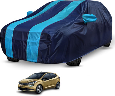 Auto Hub Car Cover For Tata Altroz (Without Mirror Pockets)(Blue)