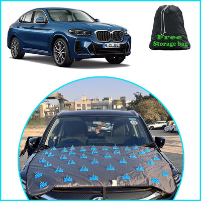 FAMEXON Car Cover For BMW X4 (Without Mirror Pockets)(Grey)