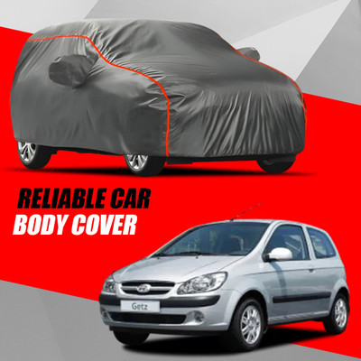 S Shine Max Car Cover For Hyundai Getz (With Mirror Pockets)(Multicolor)