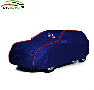 AUTO ALAXON Car Cover For Audi Q3 (With Mirror Pockets)(Blue)