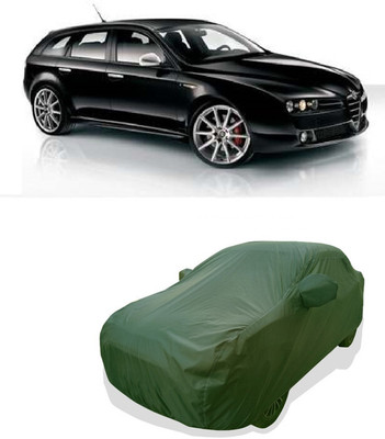 Tricway Car Cover For Alfa Romeo 159 SPORTWAGON 1750 Tbi (With Mirror Pockets)(Green)