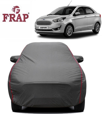 Frap Car Cover For Ford Aspire (With Mirror Pockets)(Grey)