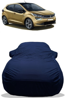 Wegather Car Cover For Tata Altroz XE Diesel (With Mirror Pockets)(Blue)