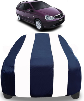 Amanzo Car Cover For Tata Indigo Marina (With Mirror Pockets)(White)