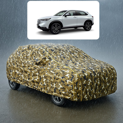 CODOKI Car Cover For Honda HR-V (With Mirror Pockets)(Yellow)