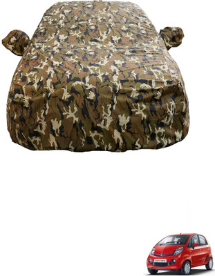 Auto Oprema Car Cover For Tata Nano, Nano CNG XM, Nano Genx, Nano LX, Nano XE, Nano XM, Nano XT, Nano XMA, Nano XTA (With Mirror Pockets)(Green)