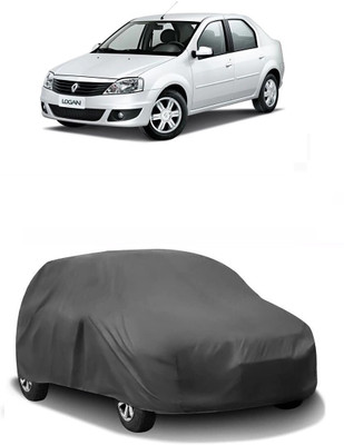 ARNEJA Car Cover For Renault Logan (Without Mirror Pockets)(Grey)