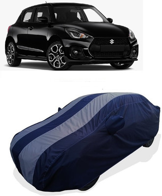 Coxtor Car Cover For Maruti Suzuki Swift RS (With Mirror Pockets)(Grey)