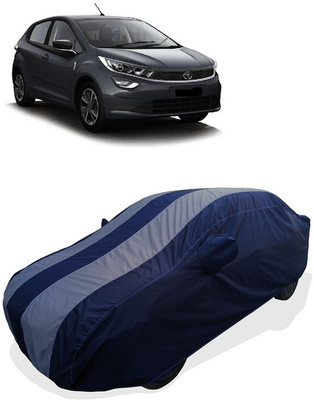 Coxtor Car Cover For Tata Altroz XZ Option Diesel (With Mirror Pockets)(Grey)