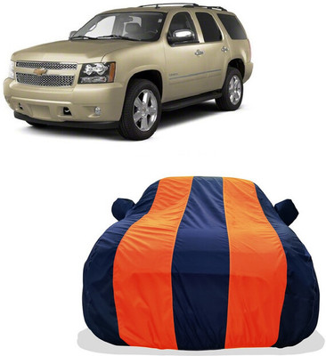 Tricway Car Cover For Chevrolet Tahoe 5.7L V8 (With Mirror Pockets)(Orange)