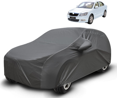 Auto Hub Car Cover For Skoda Laura (With Mirror Pockets)(Grey)