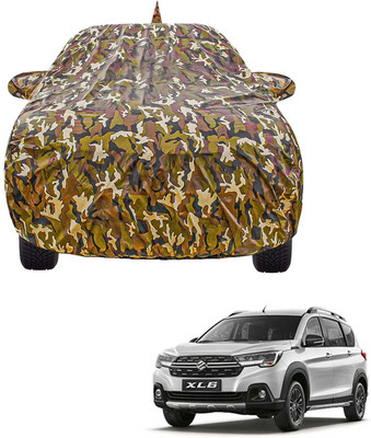COSMOGEAR Car Cover For Maruti Suzuki XL6 (With Mirror Pockets)(Brown, For 2019, 2020, 2021, 2022 Models)