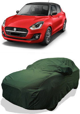 Coxtor Car Cover For Maruti Suzuki Swift VXI (With Mirror Pockets)(Green)