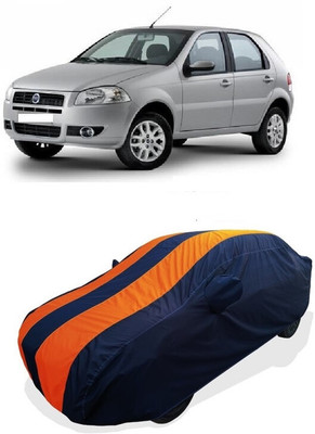 Coxtor Car Cover For Fiat Palio NV (With Mirror Pockets)(Orange)
