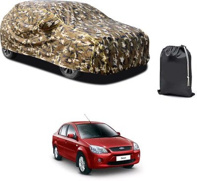 PAGORA Car Cover For Ford Ikon (With Mirror Pockets)(Yellow, For 2019, 2020, 2021, 2022, 2023 Models)