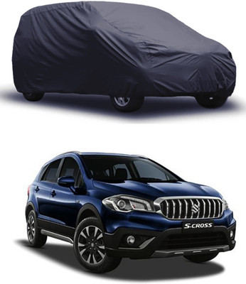 ROYAL AUTO MART Car Cover For Maruti Suzuki S-Cross (Without Mirror Pockets)(Grey)