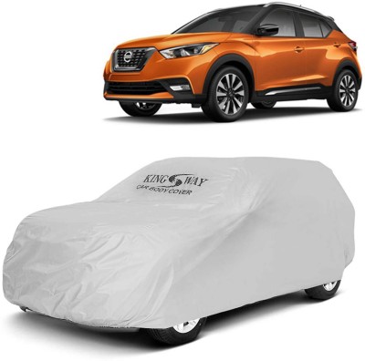 Kingsway Car Cover For Nissan Kicks (Without Mirror Pockets)(Silver, For 2018, 2019, 2020, 2021, 2022, 2023 Models)