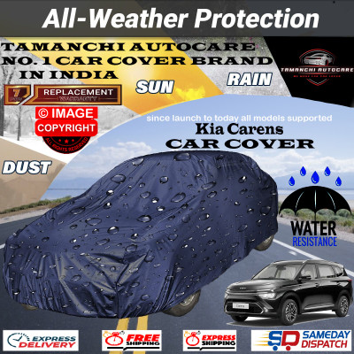Tamanchi Autocare Car Cover For Kia Carens(Blue)